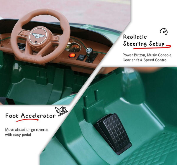 EMotorad Formula Fun BENTLEY BACALAR Ride-On Car - Green