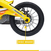 R For Rabbit Bicycle Tiny Toes Jazz 14 Inch Yellow