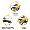R For Rabbit Bicycle Tiny Toes Jazz 14 Inch Yellow