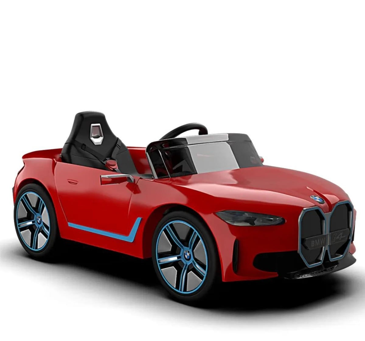 Formula Fun by EMotorad BMW i4 Electric Ride-On Car 3-7Y Red