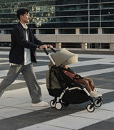 Babyzen Stroller YOYO³ with 6+ Color Pack - Black Frame - Air France Blue