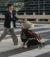 Babyzen Stroller YOYO³ with 6+ Color Pack - Black Frame - Taupe
