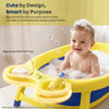 R for Rabbit Bubble Double Finzy Baby Bathtub 92 × 54 × 21 cm Yellow Blue