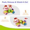 R For Rabbit Orapple Wiggle Colorful Musical Push Toy