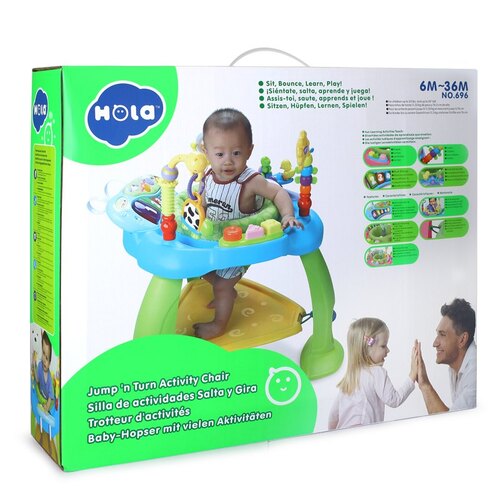 Hola Jump 'n Turn Activity Chair