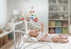 Hola Musical Cot Mobile Birds with Music & Night Light 0M+ Multicolor
