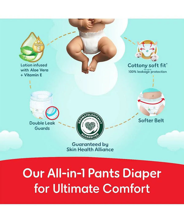 Pampers Ultimate Comfort Pant Style Diapers Size 3 6–11kg 56 Pcs