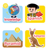 Hola Touch & Discover Interactive Learning Globe 36M+ White & Blue