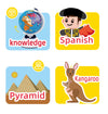 Hola Touch & Discover Interactive Learning Globe 36M+ White & Blue