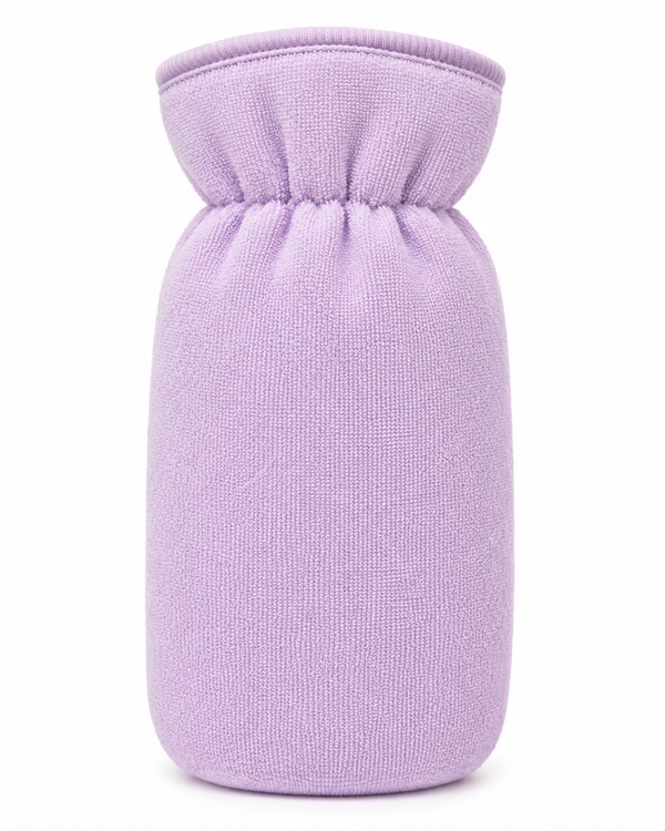 Hopop Soft Plush Baby Feeding Bottle Cover Large – Violet