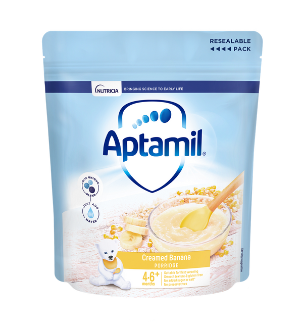 Aptamil® Creamed Banana Porridge Cereal