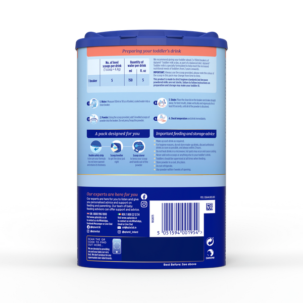 Aptamil Stage 4 Toddler Milk – 2–3 Years, 800g