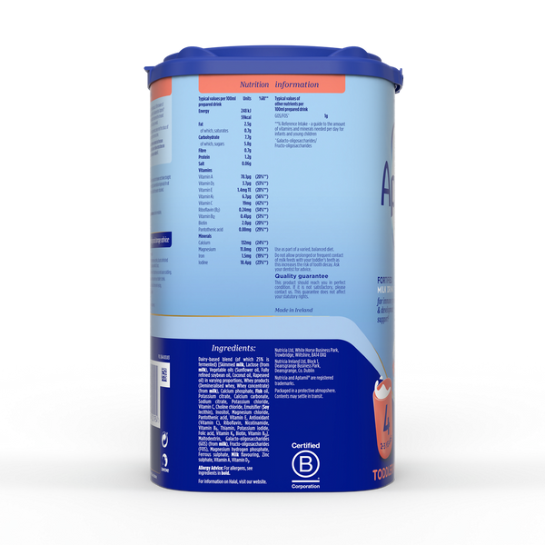 Aptamil Stage 4 Toddler Milk – 2–3 Years, 800g