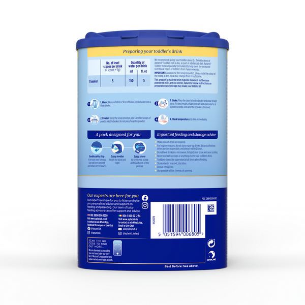 Aptamil Toddler Milk Stage 3 – 1–2 Years, 800g