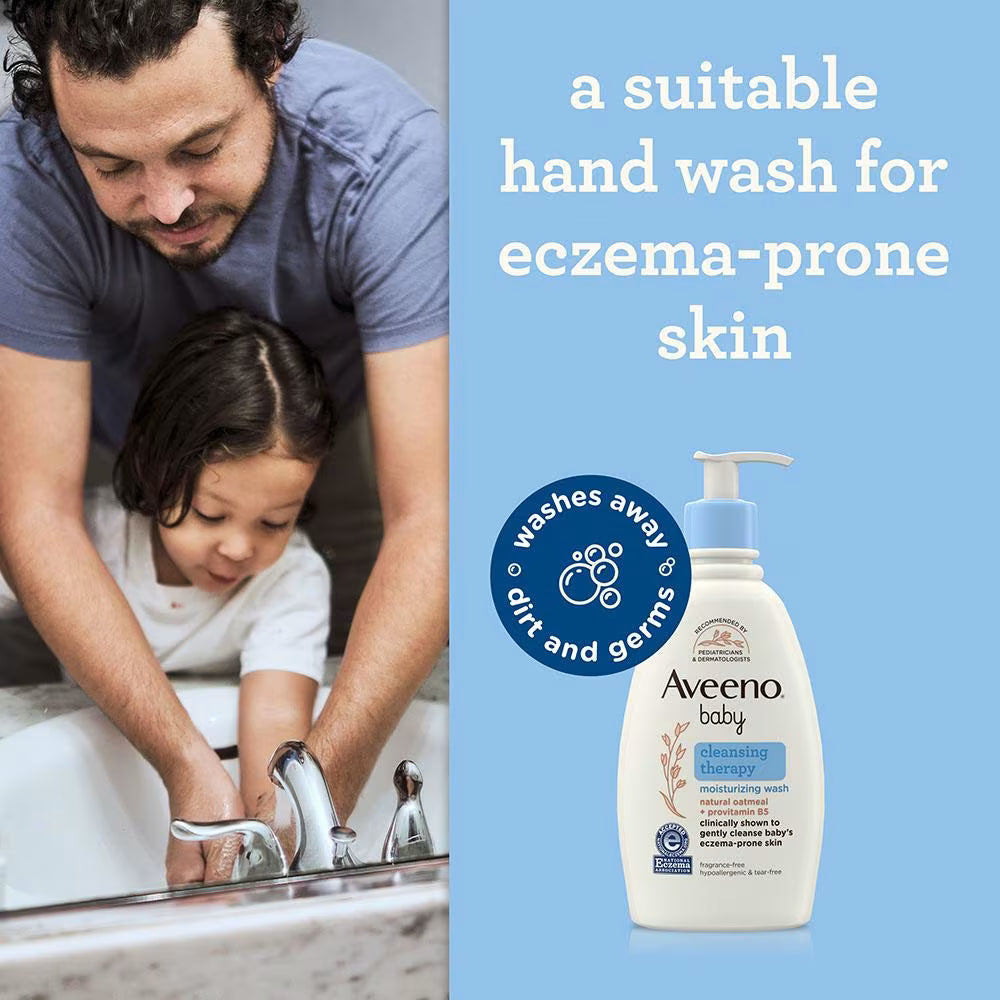 Aveeno Baby Cleansing Therapy Moisturizing Wash 236ml – Fragrance Free