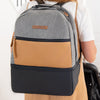 Petunia Pickle Bottom Diaper Bag Axis Graphite/Camel