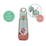 b.box Disney The Little Mermaid Tritan Straw Drink Bottle 600ml – Ariel