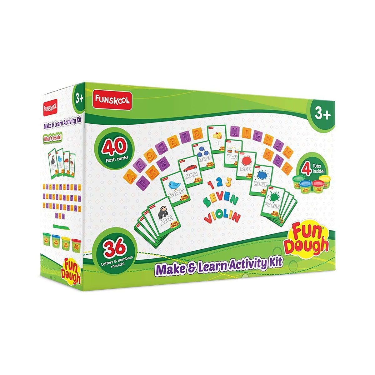 FunDough Clay Make & Learn Activity Kit