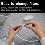 Braun Manual Nasal Aspirator 1 Replacement Filters Pack of 20 White
