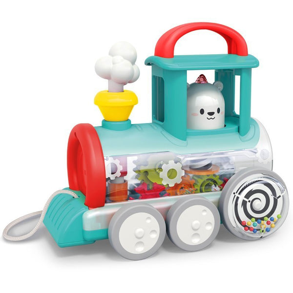 Hola Push Along Train Engine 6M+ Multicolor