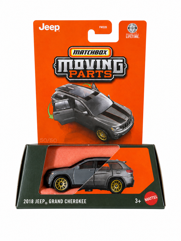 Matchbox Moving Parts 2018 Jeep Grand Cherokee