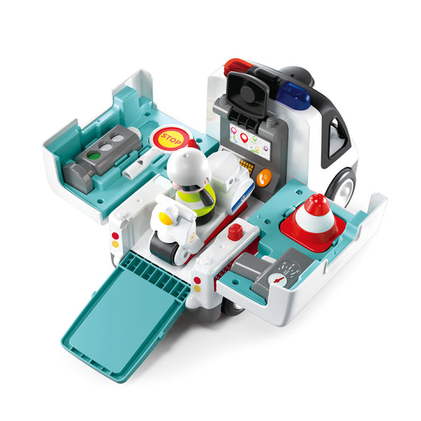 HOLA HE9985 Early Learning RC Police Car with Lights & Sounds – 18+ Months