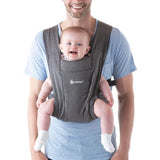Ergobaby Embrace Knit Newborn Carrier One Size Heather Grey