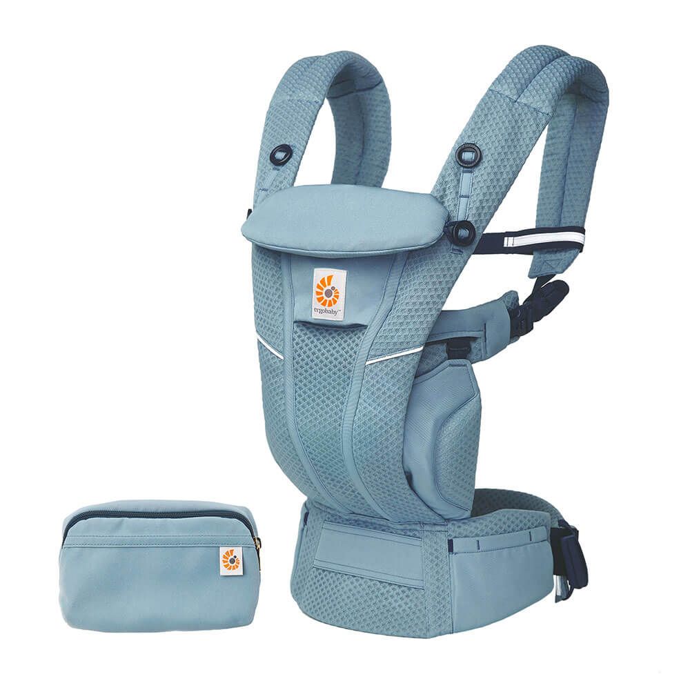 Ergobaby Omni Breeze Baby Carrier One Size Slate Blue