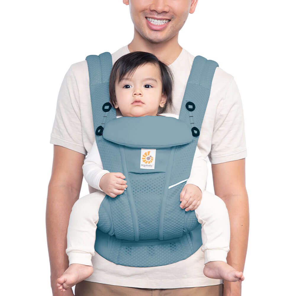 Ergobaby Omni Breeze Baby Carrier One Size Slate Blue