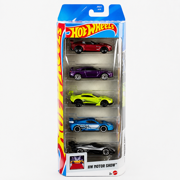 Hot Wheels HW Motor Show Pack Of 5