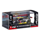 Bburago 1/43 Scale Chevrolet Corvette C8.R Diecast Car Model