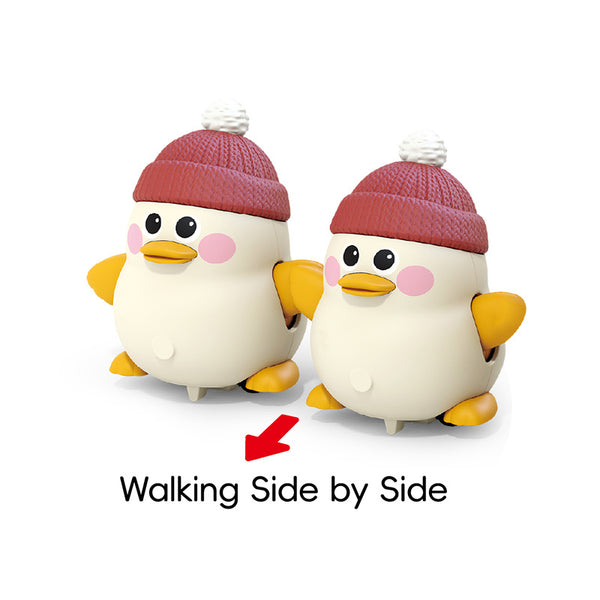 Hola Waddling Duck Family With 2 Baby Ducks 6M+ Multicolor