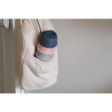 Béaba 4-Compartment Stacked Formula Milk Container – Pink & Mineral Grey