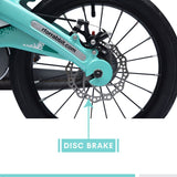 R For Rabbit Bicycle Tiny Toes Jazz 14 Inch Blue