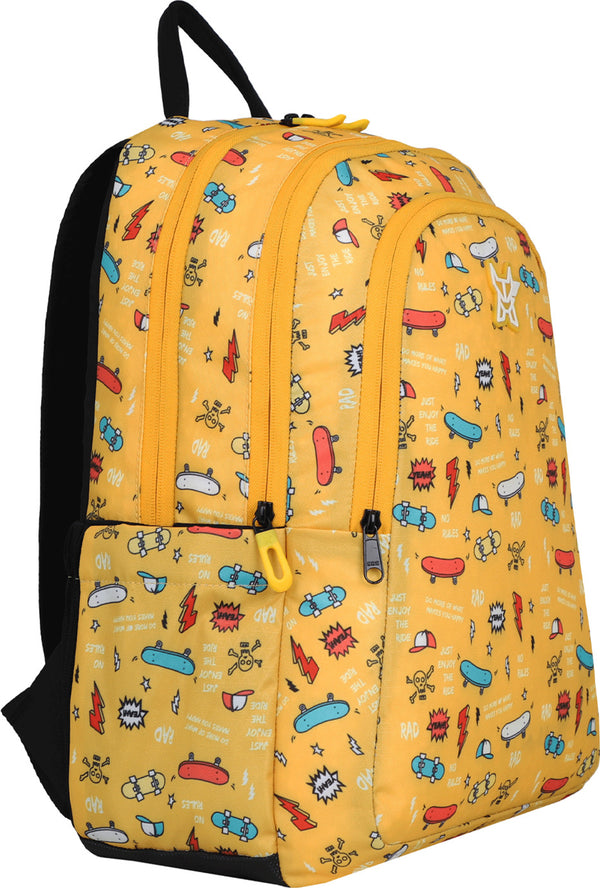 Arctic Fox Bitsy Kids School Backpack 21 Ltr. - Skate Yellow