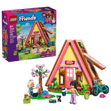 LEGO Friends Nature Glamping Cabin 295 Pieces 13 × 14 × 8 cm Multicolour