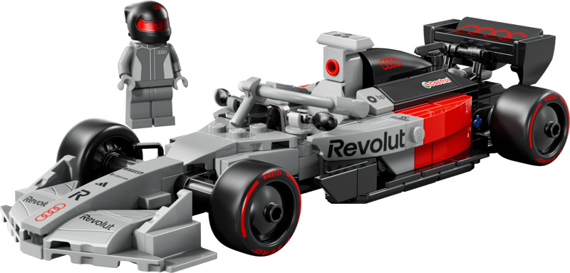 LEGO Speed Champions Audi Revolut F1 Team R26 Race Car 216 Pieces Multicolour