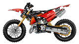 LEGO Technic Ducati Desmo450 MX Factory Motorcycle 457 Pieces 19 × 31 × 11 cm Red