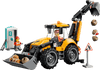 LEGO City Yellow Backhoe Loader 301 Pieces 10 × 28 × 7 cm Yellow