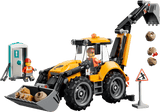 LEGO City Yellow Backhoe Loader 301 Pieces 10 × 28 × 7 cm Yellow