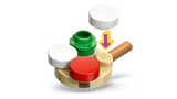LEGO Friends Pizza Truck 190 Pieces 9 × 12 × 7 cm Multicolour