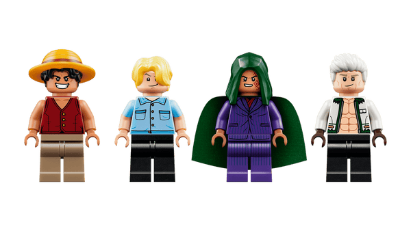 LEGO ONE PIECE Showdown with Captain Smoker 547 Pieces 9Y+ – Multicolor