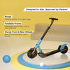 EMotorad Formula Fun Lil E Junior Ride on Scooter - Blue