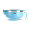 Hopop Baby Steel Bowl With Suction Base - Blue