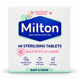Milton Sterilising Tablets 40 Pack White