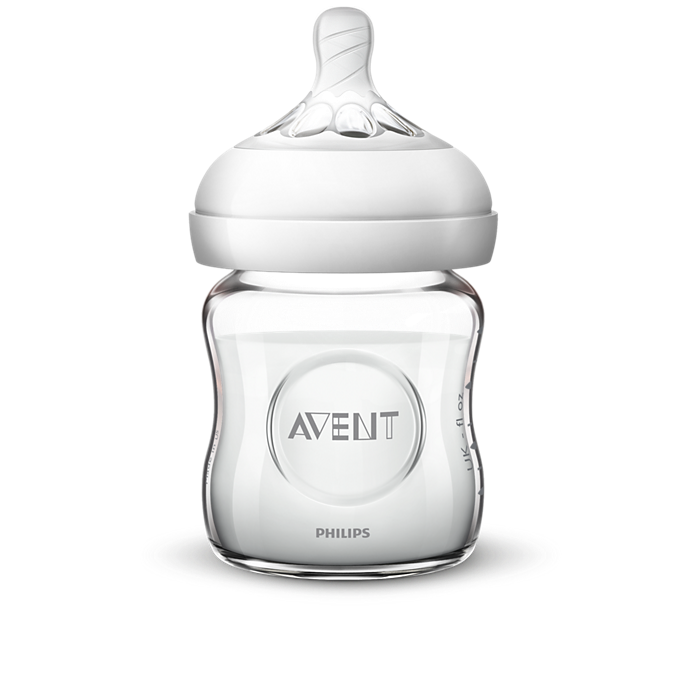 Philips Avent Natural Response Glass Baby Bottle 120ml – SCY910/01