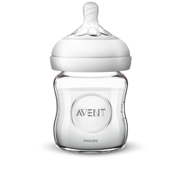 Philips Avent Natural Response Glass Baby Bottle 120ml – SCY910/01