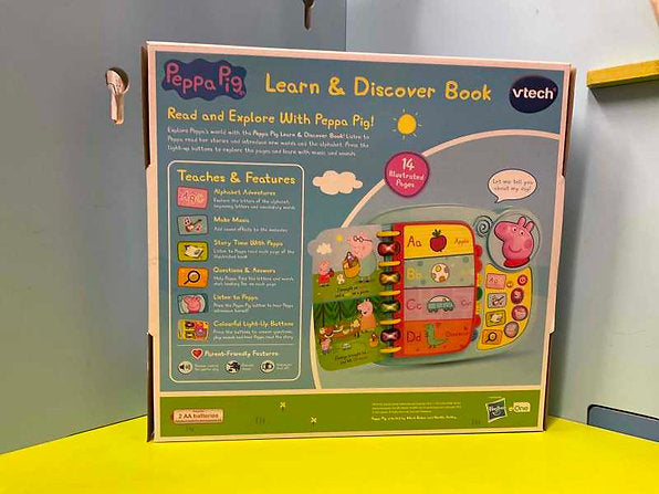 Vtech Peppa Pig: Learn & Discover Book