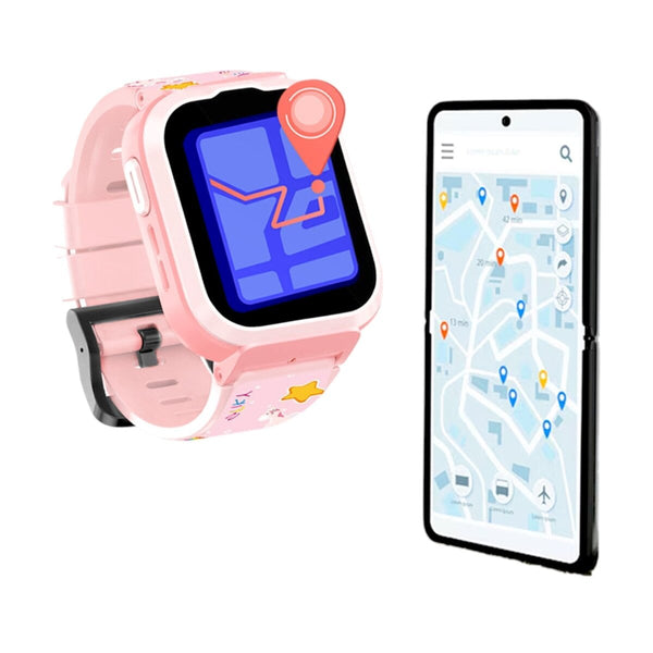 SPIKY Born Stylish 4G Smart Watch Cyclops 10+ Years/ Pink