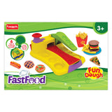 Dough Playset Funskool Fundough Fast Food 23 Moulds – Multicolour